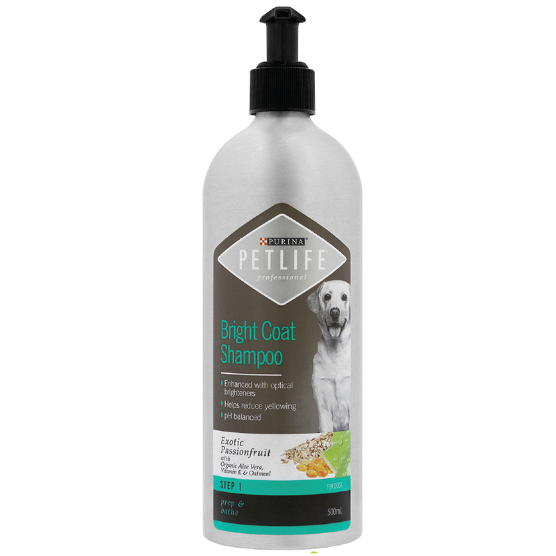 Purina Petlife Professional Bright Coat Shampoo for Dogs 500ml