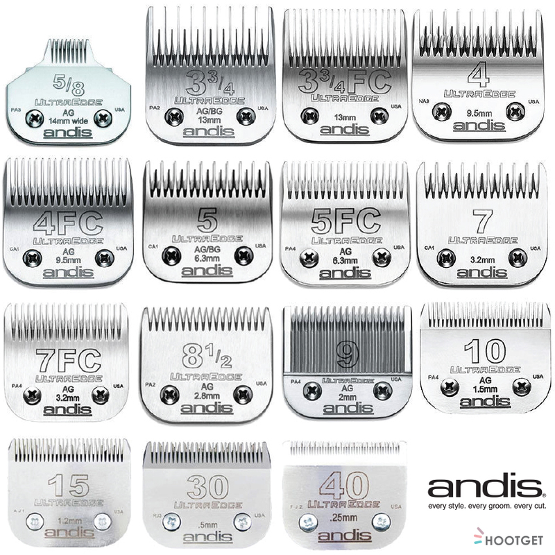 andis clipper chart andis clipper chart