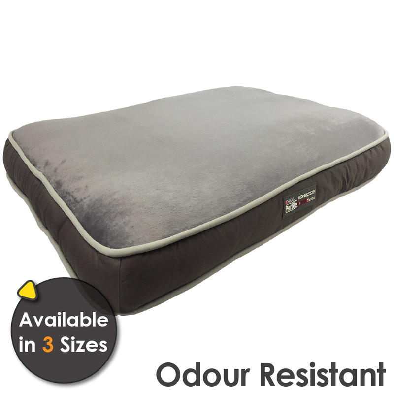 Purina Petlife Odour Resistant Plush Mattress Dog Bed 2 Sizes