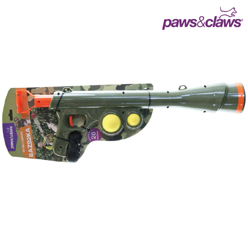 Bazooka Interactive Dog Toy Ball Launcher