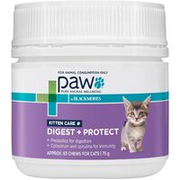PAW By Blackmores Digest Protect Kitten Care for Kittens (63 Chews) 