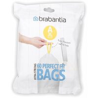 Brabantia Perfect Fit Compostable Bin Liner Code A (3L) 60 Bags