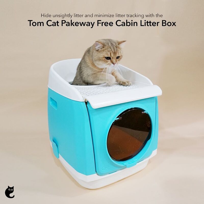 Pakeway Tomcat Two Door Entry Cat Litter Box