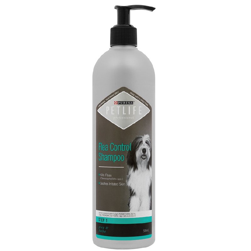 Purina Petlife Flea Control Shampoo 500ml | HOOTGET.com.au