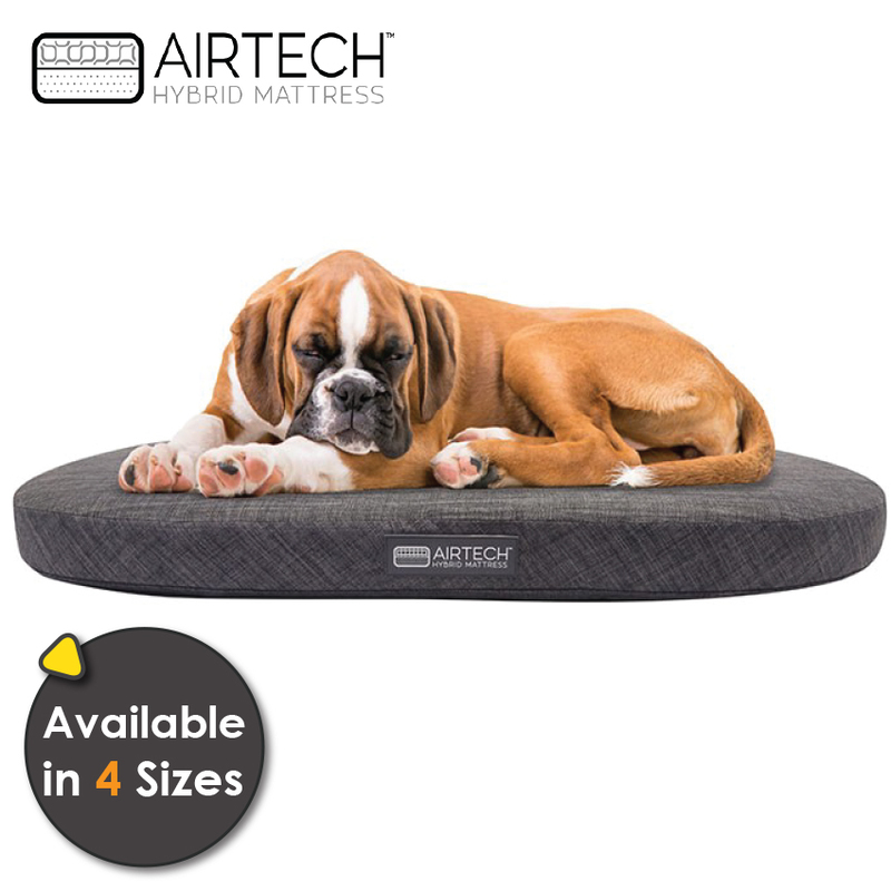 Purina Petlife Airtech Dog Mattress Charcoal