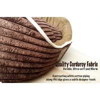 LUPERCUS Corduroy Round Basket - Small