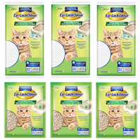 3 x Ezi Lockodour Natural Cat Litter Pellets 2L + 3 x Ezi LockOdour Litter Pads (12PKT)