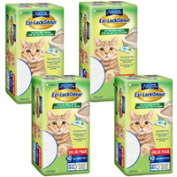 4 x 10 Ezi LockOdour Cat Litter System Absorbant Cat Pads (40pkt)
