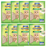 8 x 2kg Ezi-LockOdour Litter System Natural Mineral Zeolite Pellets Cat Litter