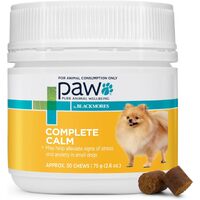 PAW by Blackmores Complete Calm Small Dogs 75G 30 Chews
