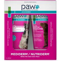 Paw by Blackmores Medi-Nutriderm Duo Pack (Infected Skin)