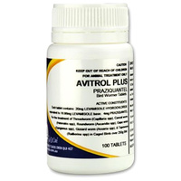 Fidos Advitrol Plus Bird Wormer Tablets  -  100 Tablets 