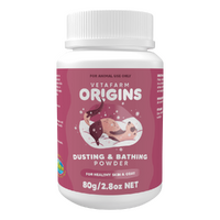 Vetafarm Origins Dusting & Bathing Powder Small Animals 80g