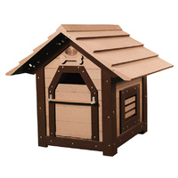 LUPERCUS Castle Engineered Wood Dog Kennel - Size 1