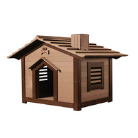 LUPERCUS Saltbox  Engineered Wood Dog Kennel - Size 1