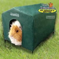 HoundHouse Cavy Guinea Pig House Green