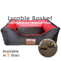 LUPERCUS Water Resistant Pet Dog Baskets