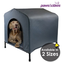 Canvas Elevated Waterproof Pet Dog Kennel House