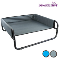 Walled Suspension Pet Raised Frame Dog Bed - 3 Sizes/2 Colours