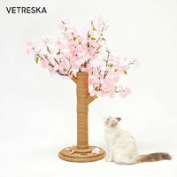 VETRESKA® Cat Scratching Tree – Cherry Blossom Tree