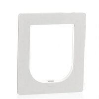 PETWAY Pet Door for Security Door - White / Small