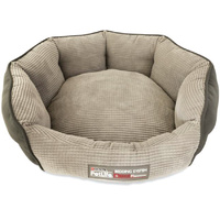 Petlife Odour Resistant Dog Cuddle Bed Grey