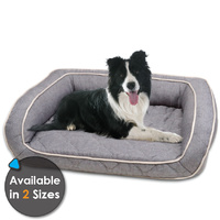 Purina Petlife Quilted Orthopedic Dog Sofa Bed - 2 Sizes