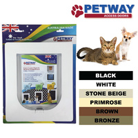 PETWAY Pet Access Door for Security Door -  6 Colours