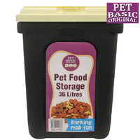 Pet Dry Food Container Storage 36 Litres With Scoop