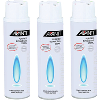 3 x Avanti Butane Gas Torch Refill 250ml