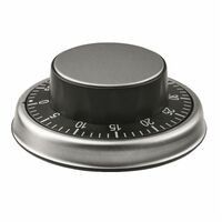 Avanti Mechanical Kitchen Timer Black