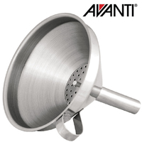 Avanti Stainless Steel Funnel with Removable Strainer 12cm