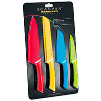 Scanpan Spectrum 4pc Knife Set Muti Color
