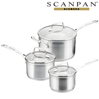 Scanpan Impact 3pc Saucepan Set