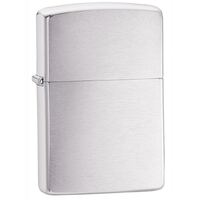 ZIPPO Lighter 205 Satin Chrome Silver