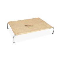 Superior Pet Goods Hessian Raised Dog Bed - 5 Sizes
