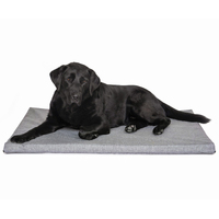 Superior Pet Goods Canvas Water Resistant Dog Mat Mid Grey