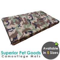 Superior Pet Goods Budget Camouflage Dog Mats 
