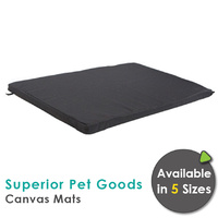 Superior Pet Goods Canvas Water Resistant Dog Mats - 5 Sizes