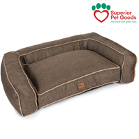 Scooby Dog Sofa Bed Lounge Thatch Chocolate Small