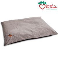 Superior Pet Goods Snoopy Dog Mat Bed Grey Faux Rabbit Fur