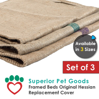 Superior Pet Goods Hessian Bed Replacement Sack 