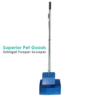 Superior Pet Goods Heavy Duty Steel Pooper Scooper 