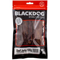 Blackdog Beef Jerky 100g – Natural Dog Treats