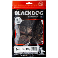 Blackdog Beef Liver 150g – Natural Dog Treats