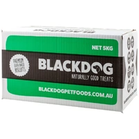 Blackdog Charcoal Biscuits 5kg – Natural Dog Treats for Digestion Support