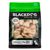 Blackdog Chicken 1kg – Natural High-Protein Dog Treats