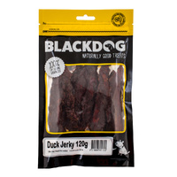 Blackdog Duck Jerky 120g – Natural Protein-Rich Dog Treats
