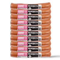 Blackdog Jumbo Pork Roll x 10 – Bulk Natural Dog Chews