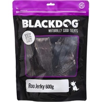 Blackdog Roo Jerky 600g – Lean & Natural Kangaroo Dog Treats
